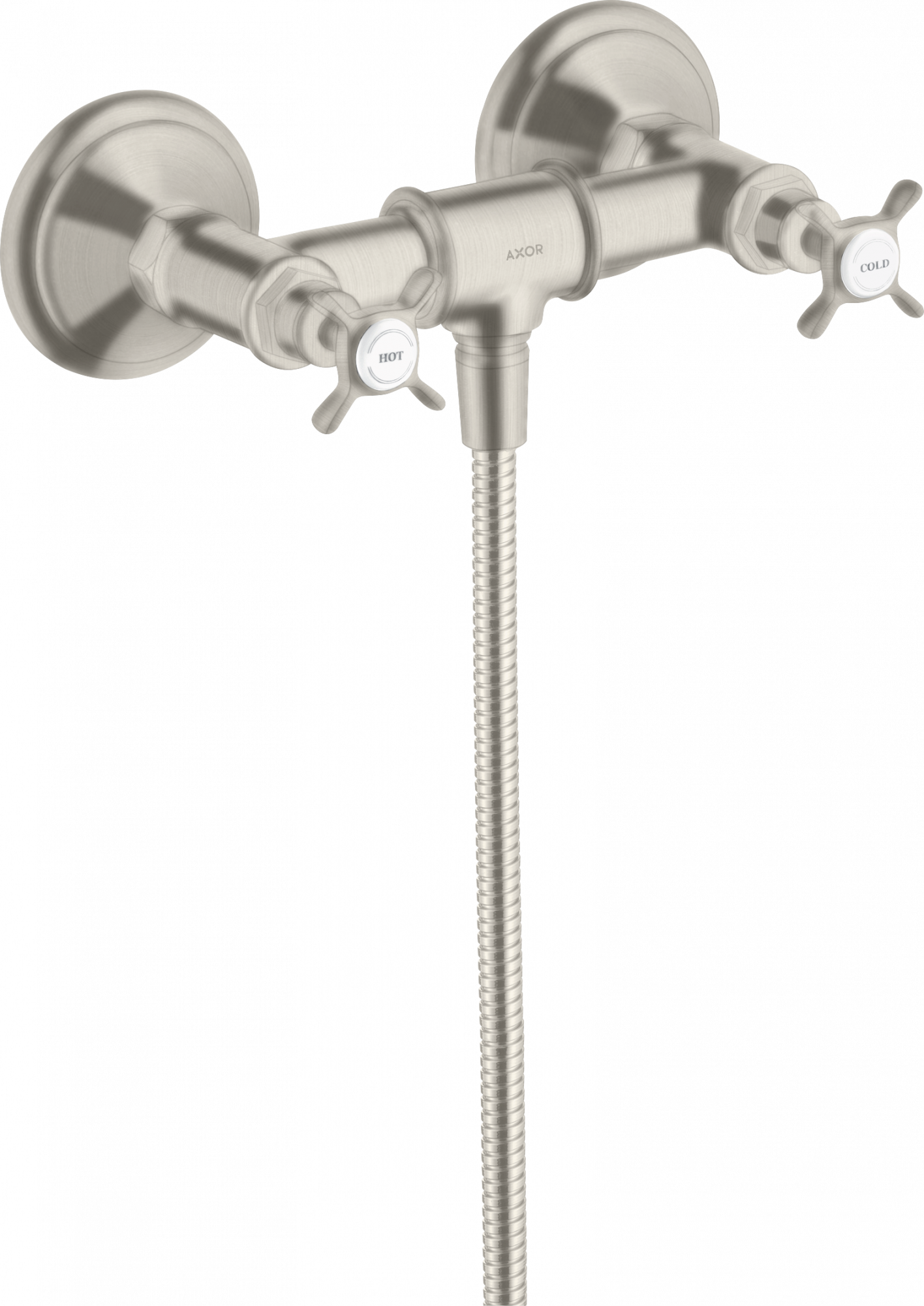 16560800 Смеситель для душа 2-х рычажный внешнего монтажа с поперечными ручками AXOR MONTREUX