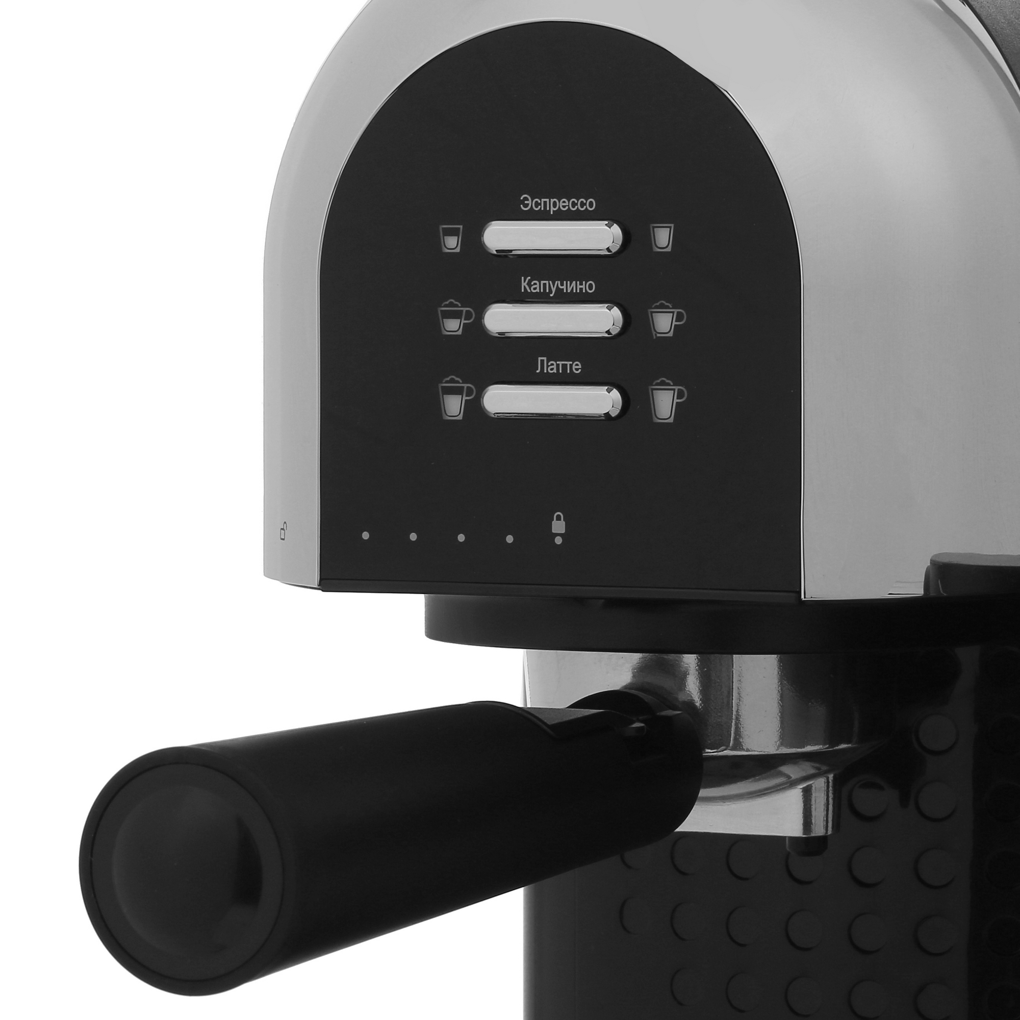 9903499 Кофеварка рожковая LEX LXCM 3503-1 серый STDN-0127799 - Вид №3