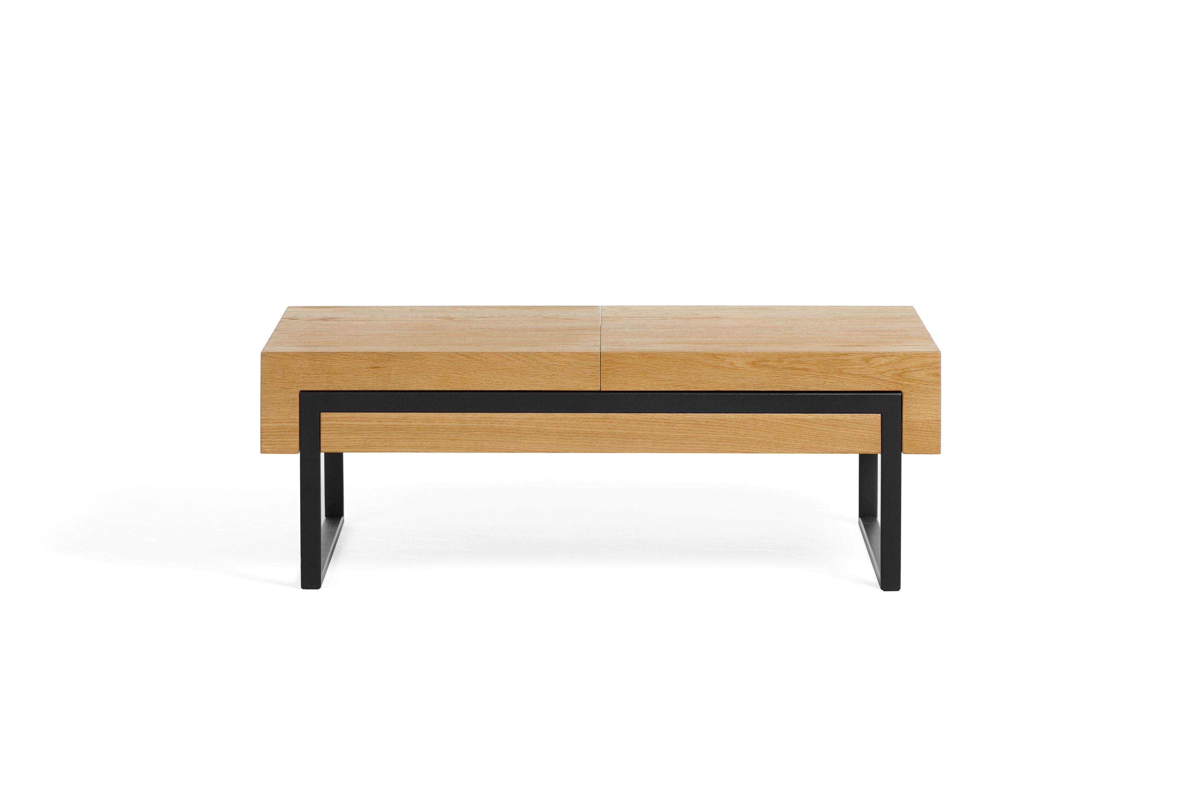 Журнальный столик из массива дерева с отсеком для хранения Milla & Milli офсетная ARCH-00147250 - Вид №9