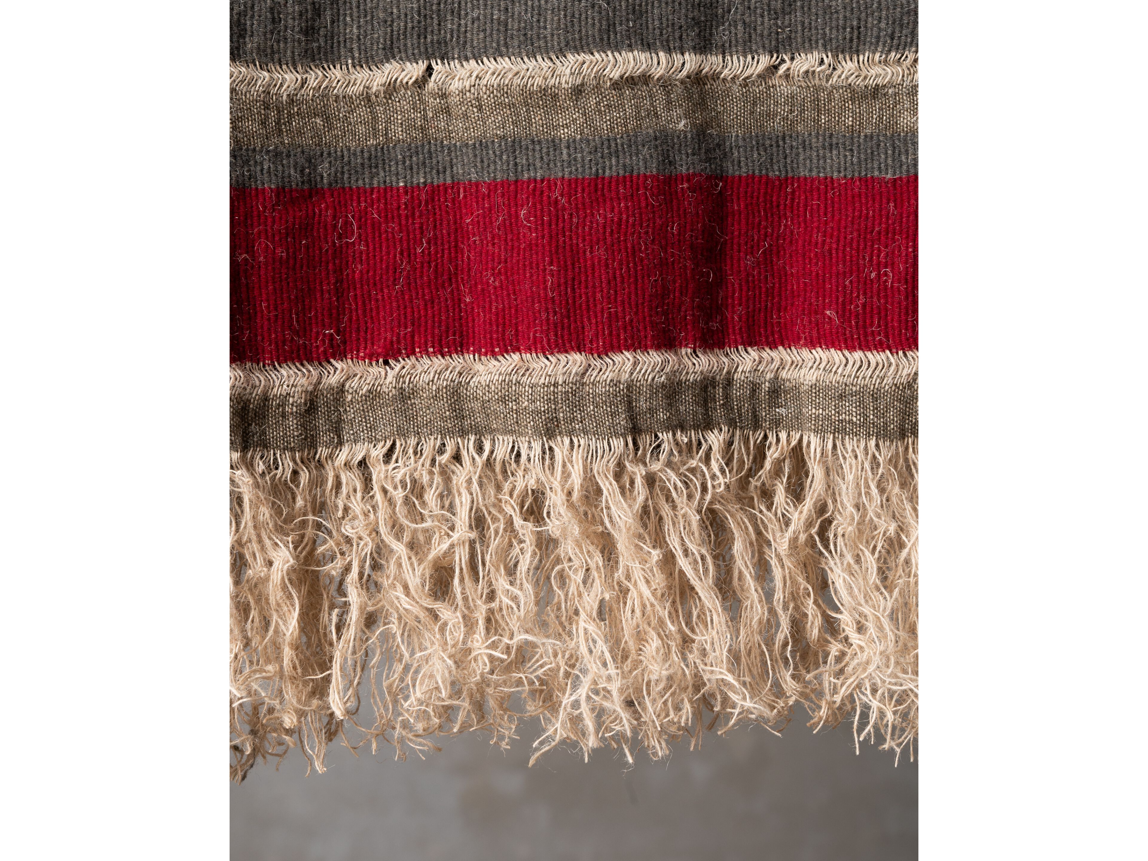Джутовый и шерстяной плед The House of Lyria XOROI ARCH-00041127 - Вид №4