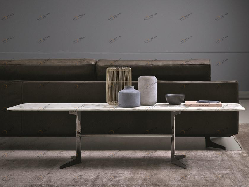 Bodema Прямоугольный мраморный журнальный столик Blake sun-id-1416109