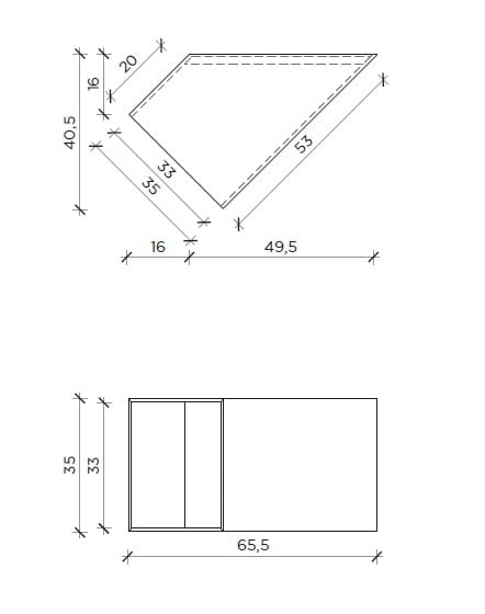 Деревянный навесной шкаф Mogg CELLULA WOOD ARCH-00005673 - Вид №4