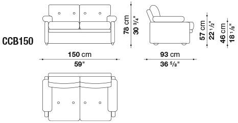 B&B Italia Кожаный диван Coronado sun-id-1487306 - Вид №2