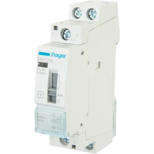 Контактор модульный Hager 2НО, 16А, 230 В