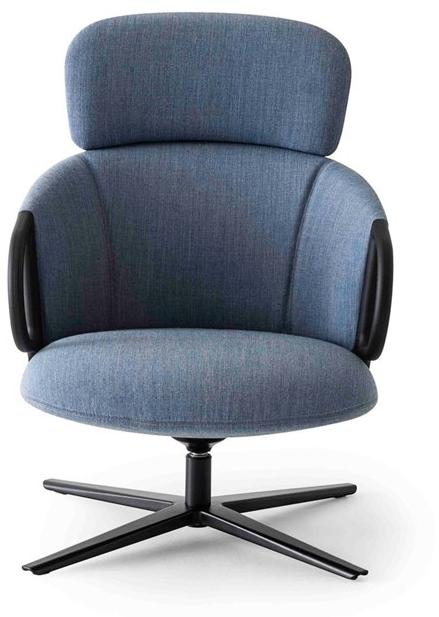 GABER Кресло из ткани с 4 спицами и высокой спинкой Cucaracha 394  - Вид №1