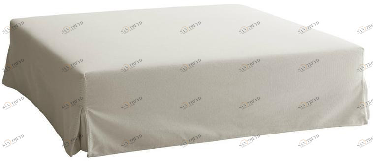 B&B Italia Квадратный пуф из ткани Ray sun-id-1430510