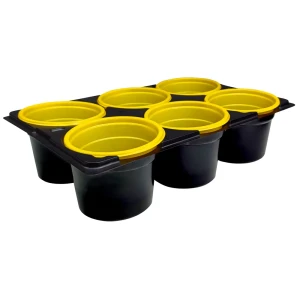 ГАЗОНCITY — набор из 6 горшков для рассады с практичной подставкой 83121550