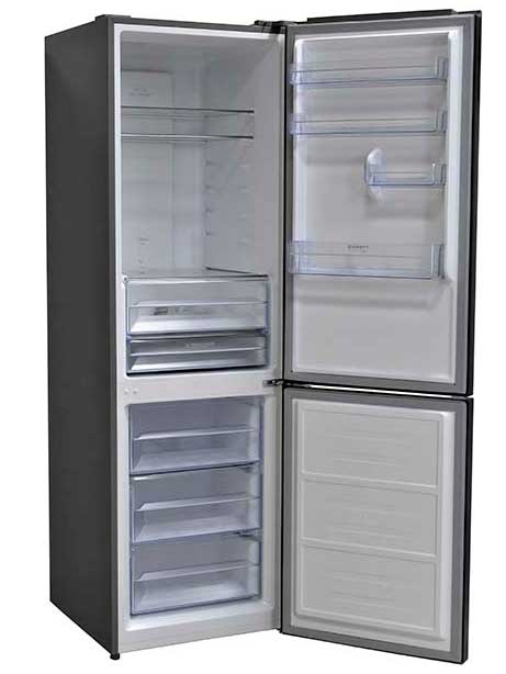 5327662 Холодильник с морозильником   KRAFT TNC-NF503D черный STDN-0071621 - Вид №1
