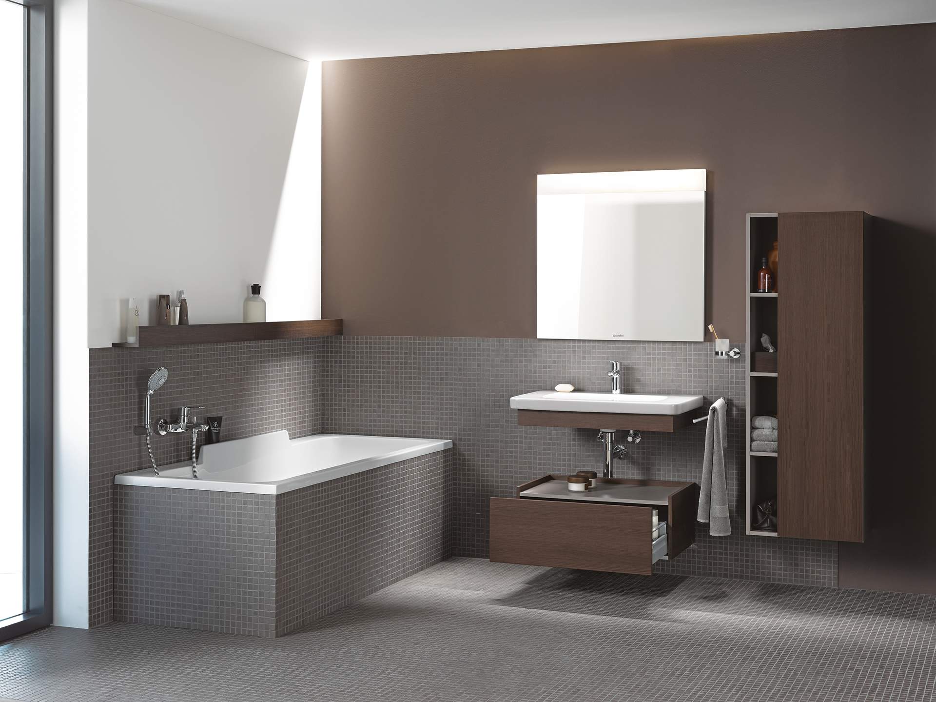 DS608201414 Подвесная раковина настенная овальная Duravit Durastyle белая - Вид №3