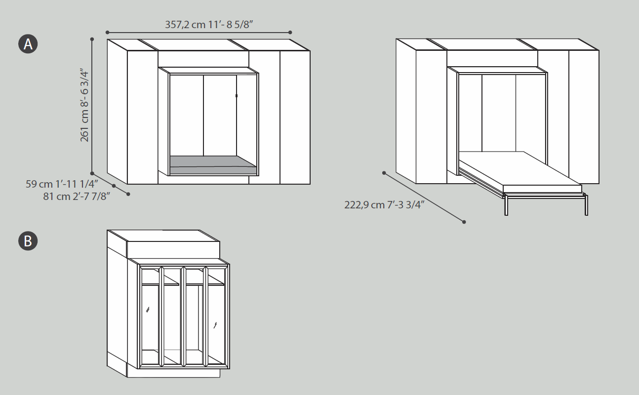 Композиция из модулей  TUMIDEI 273  - Вид №3