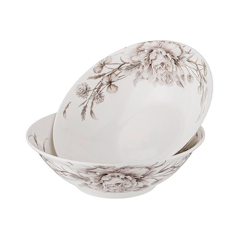 415-2132 Посуда фарфоровая НАБОР ИЗ 2 САЛАТНИКОВ LEFARD "WHITE FLOWER" Lefard 