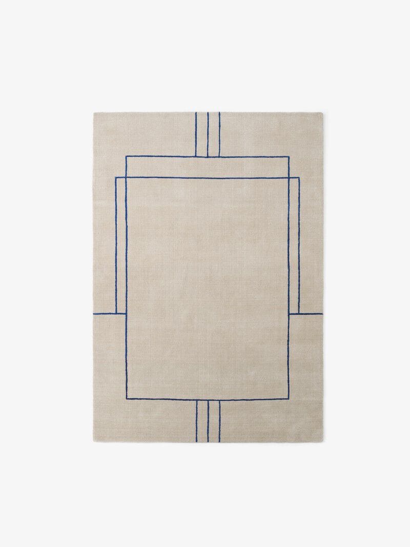 Прямоугольный ковер из шерсти, вискозы и бамбукового шелка &Tradition CRUISE AP23 ARCH-00082839 - Вид №1