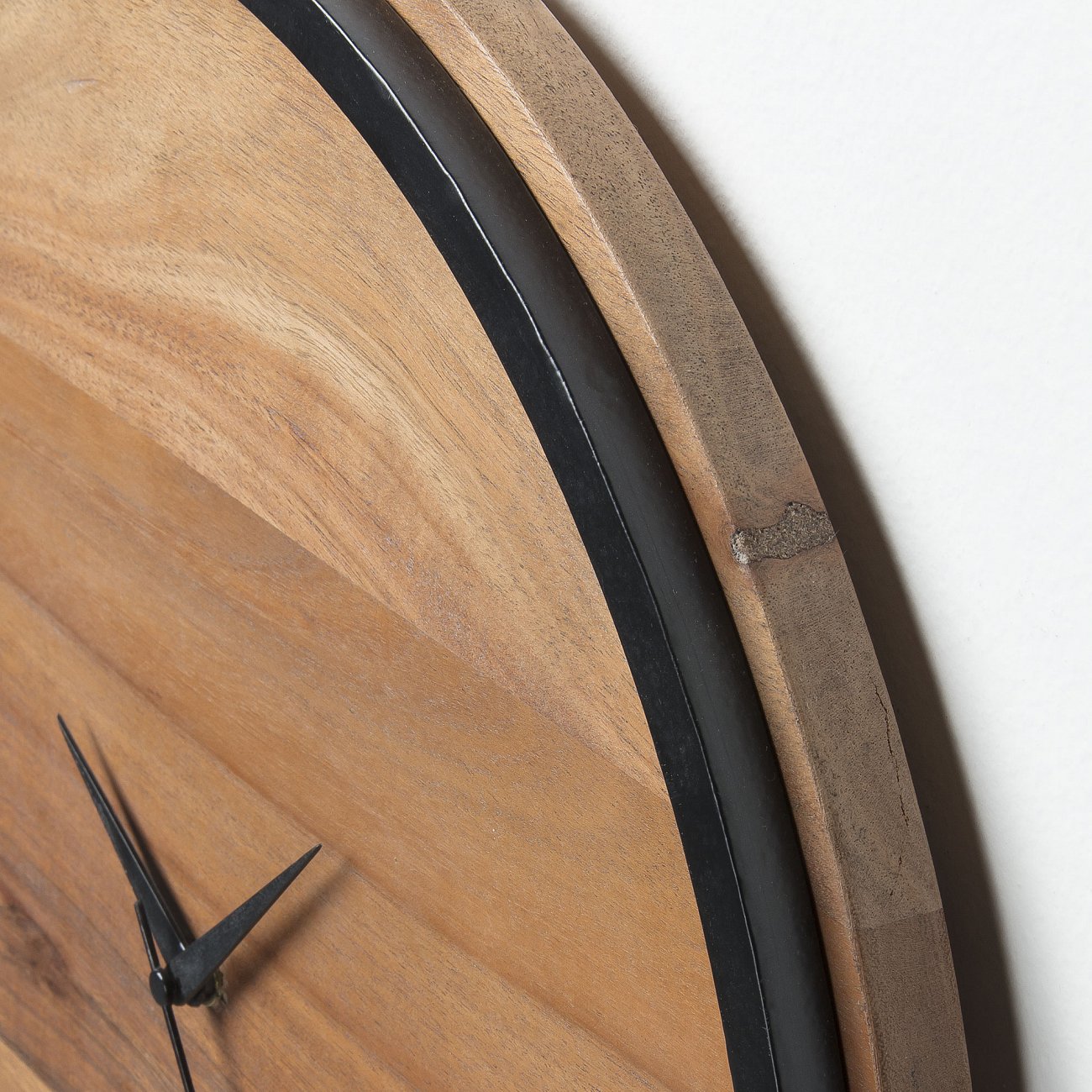 Часы настенные металлические коричневые Togh от La Forma LA FORMA ДИЗАЙНЕРСКИЕ 344224 Коричневый  - Вид №1