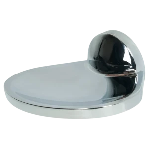 Мыльница настенная VIDAGE Ангарка хром круглая 89384611