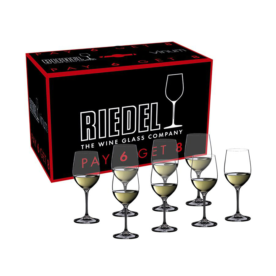 Набор фужеров Vinum Chablis, 8 шт., бессвинцовый хрусталь Riedel 741605 - Вид №3