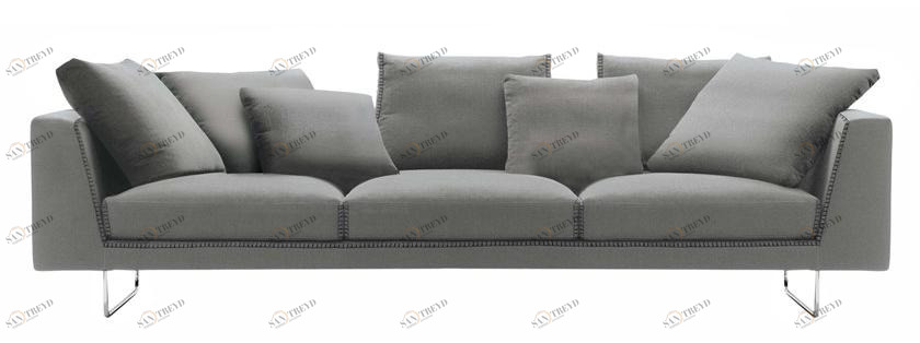 JESSE 3-местный диван-санки из ткани Brian sun-id-1475493