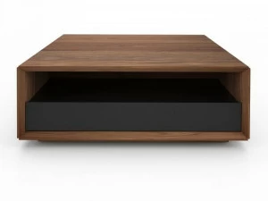 Huppé Квадратный журнальный столик из орехового дерева с отделением для хранения Edward 2070 - 2078