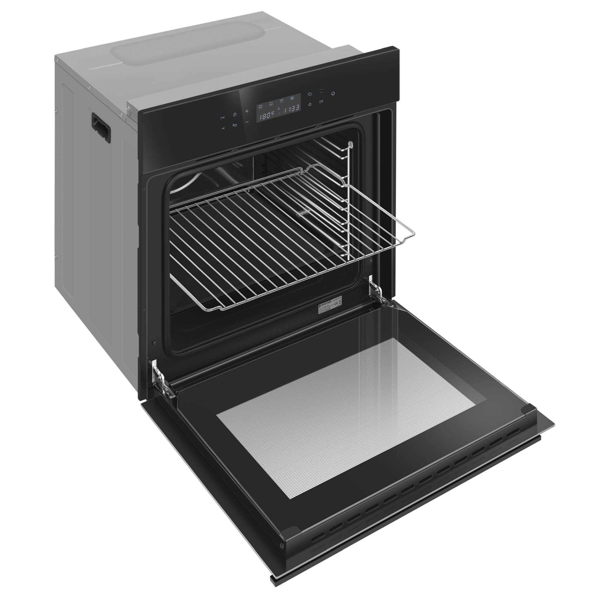 9202552 Электрический духовой шкаф Meferi MEO606BK ULTRA черный STDN-0138068 - Вид №8