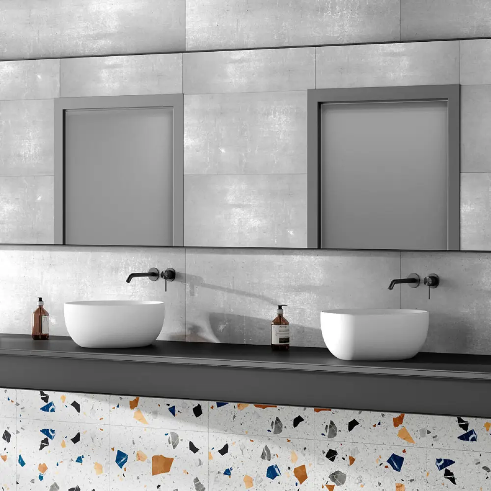 Керамогранит Incolor Dallas 60x120x0.5 см 2.88 м² матовый цвет серый Beton STLM-2108741