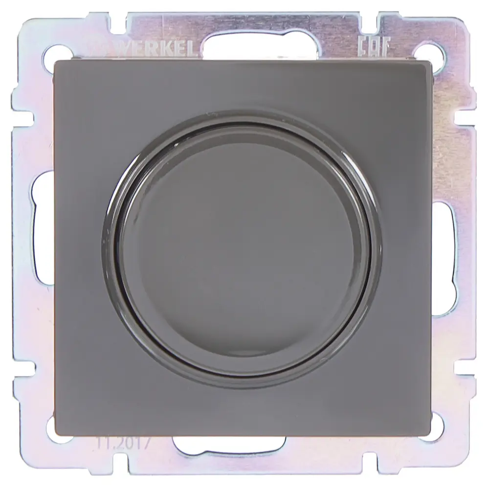 Диммер встраиваемый Werkel WL01-DM600 600 Вт цвет серый/коричневый STLM-2084170