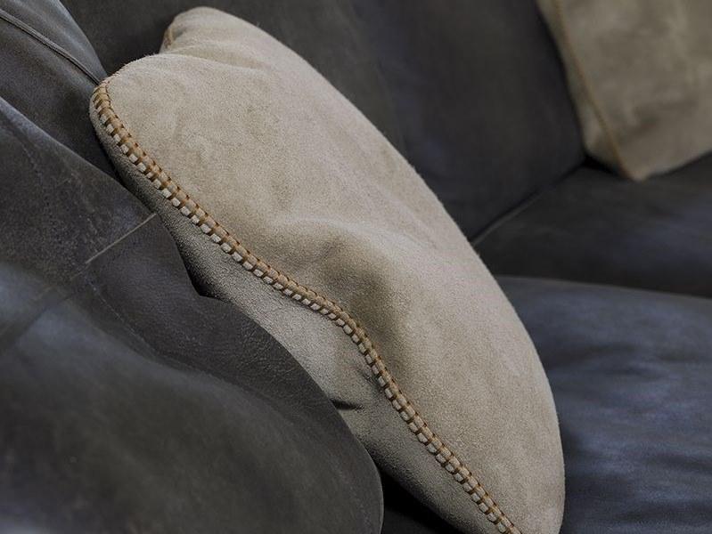 Flexstyle Однотонная квадратная кожаная подушка для дивана sun-id-1403058 - Вид №1