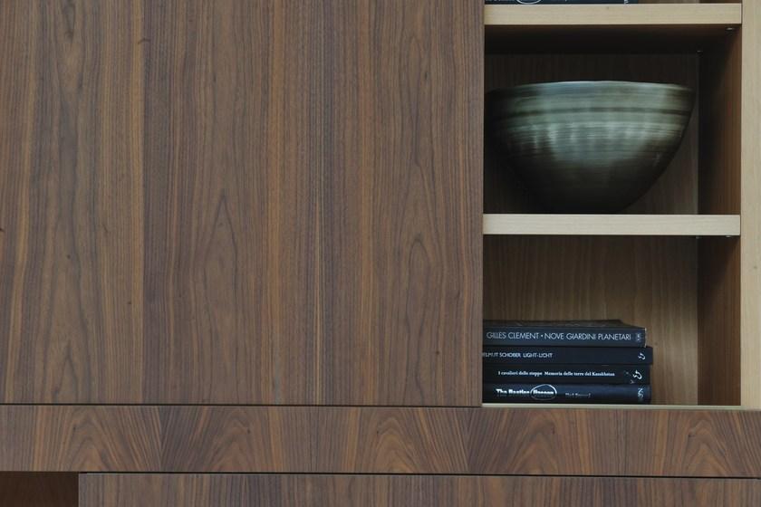 Morelato Модульный книжный шкаф из вишни и ореха  Art. fs3510598  - Вид №2