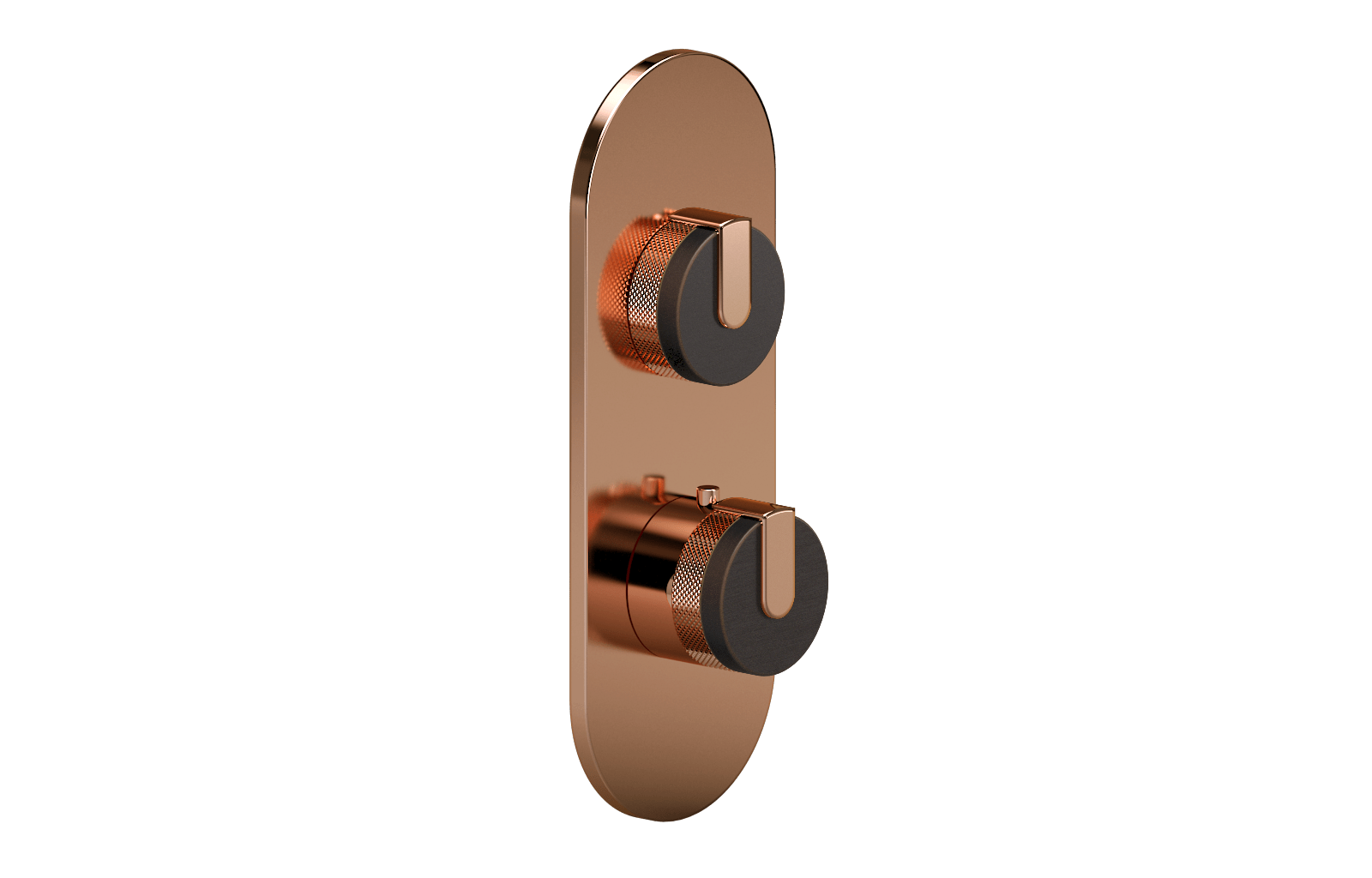 E-8026-R1OBE0-L1RG-RG-T Планка M-Series с 2 ручками - Внешняя часть GRAFF MOD+