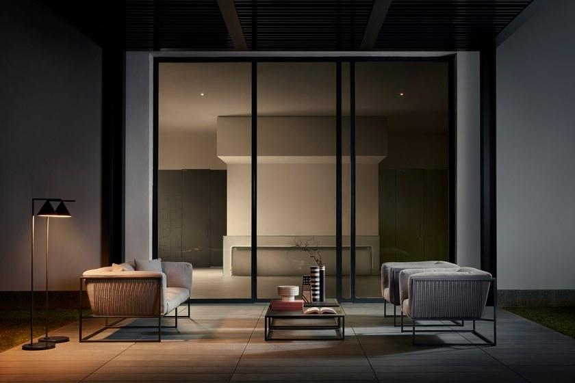 MDF Italia Низкий квадратный керамический журнальный столик Arpa sun-id-1414133 - Вид №5