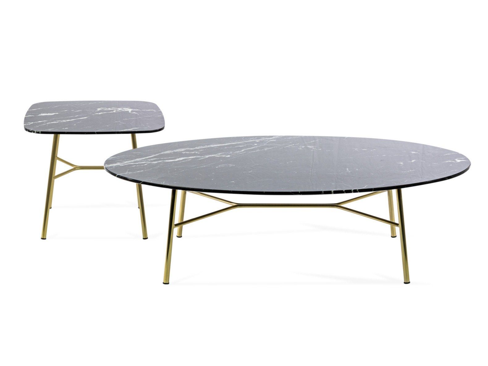 Квадратный мраморный журнальный столик TrabA' YUKI ARCH-00119709 - Вид №5