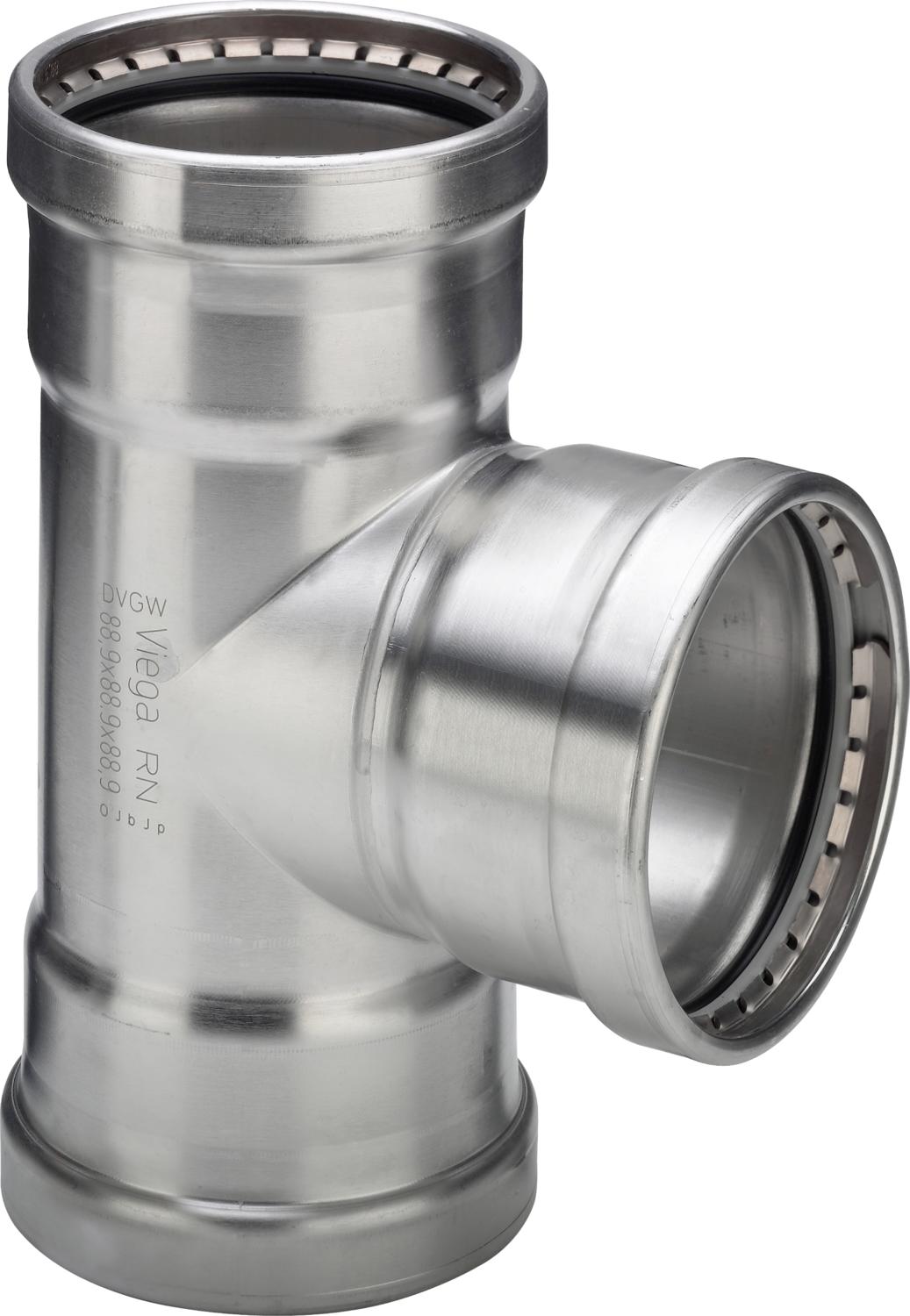 Viega Тройник Sanpress Inox XL 2318XL (482763) 482 763