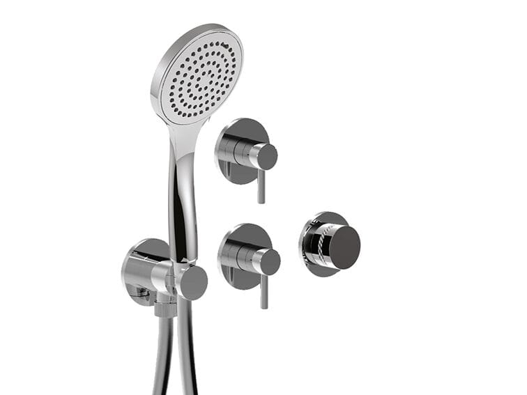 Встраиваемый смеситель для душа с ручным душем Rubinetteria Giulini MyRing Deluxe ARCH-00021200