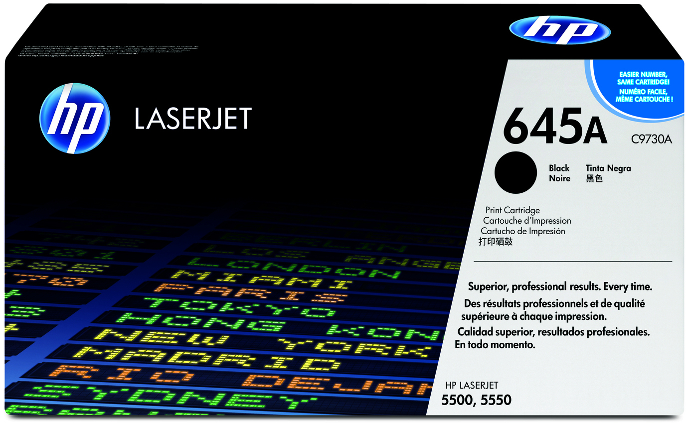 C9730A color laserjet black print cartridge HP Santreyd 