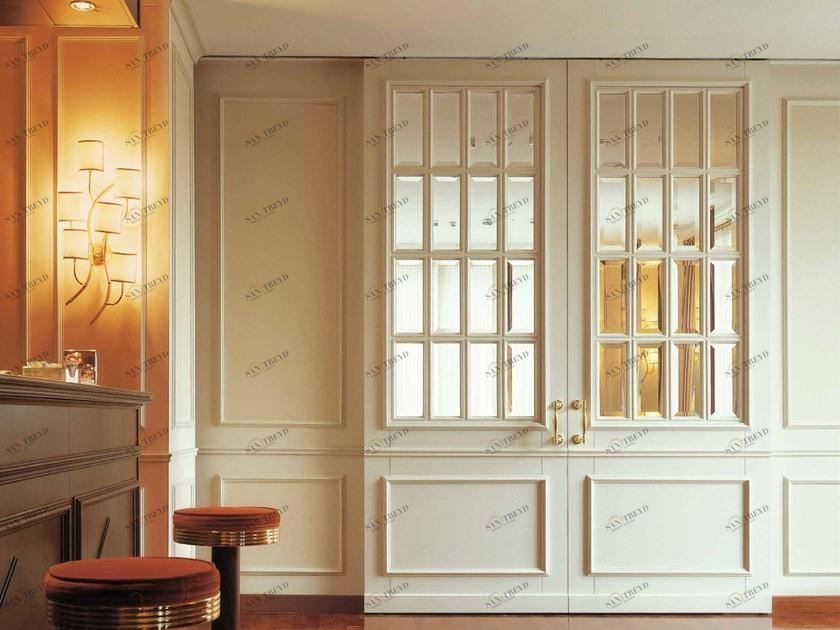 Arnaboldi Interiors Распашная дверь из дерева и стекла sun-id-1372776