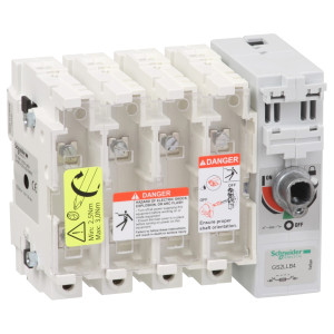 GS2LLB4 Рубильник с предохранителем GS 160А 4P, A4 Schneider Electric TeSys