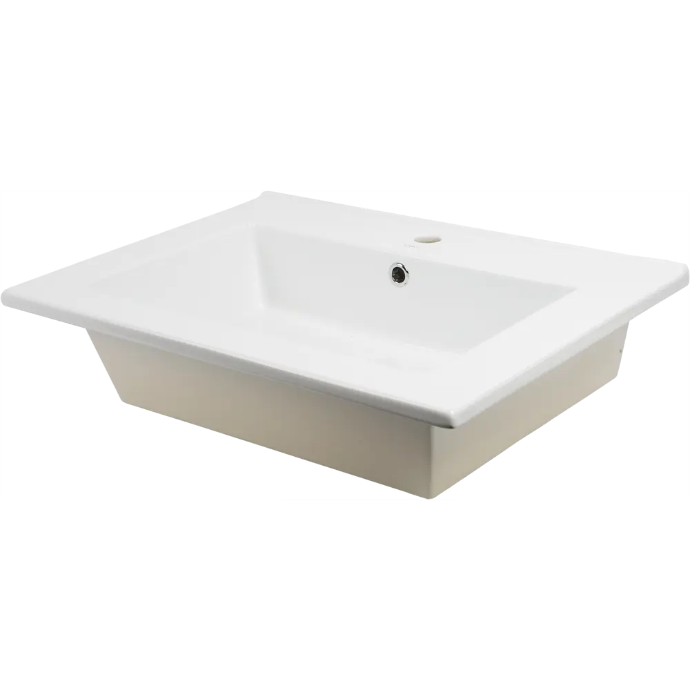 KIROVIT Раковина Оскар 65 - фарфоровая накладная для современной ванной 82276069 STLM-0023807 - Вид №2