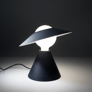 Linea Light 8966 FANTE черная лампа настольная