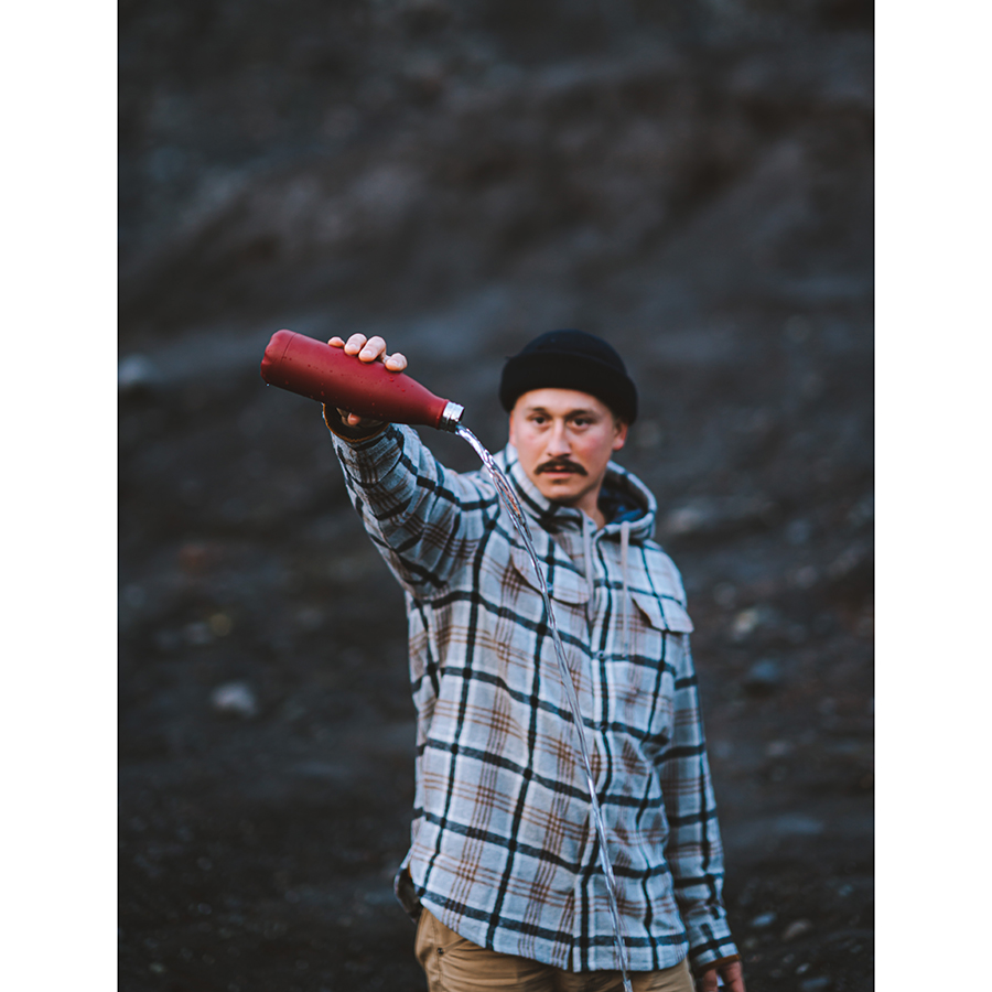 B500MARED Термос matte, 500 мл, красный Chilly's Bottles  - Вид №2