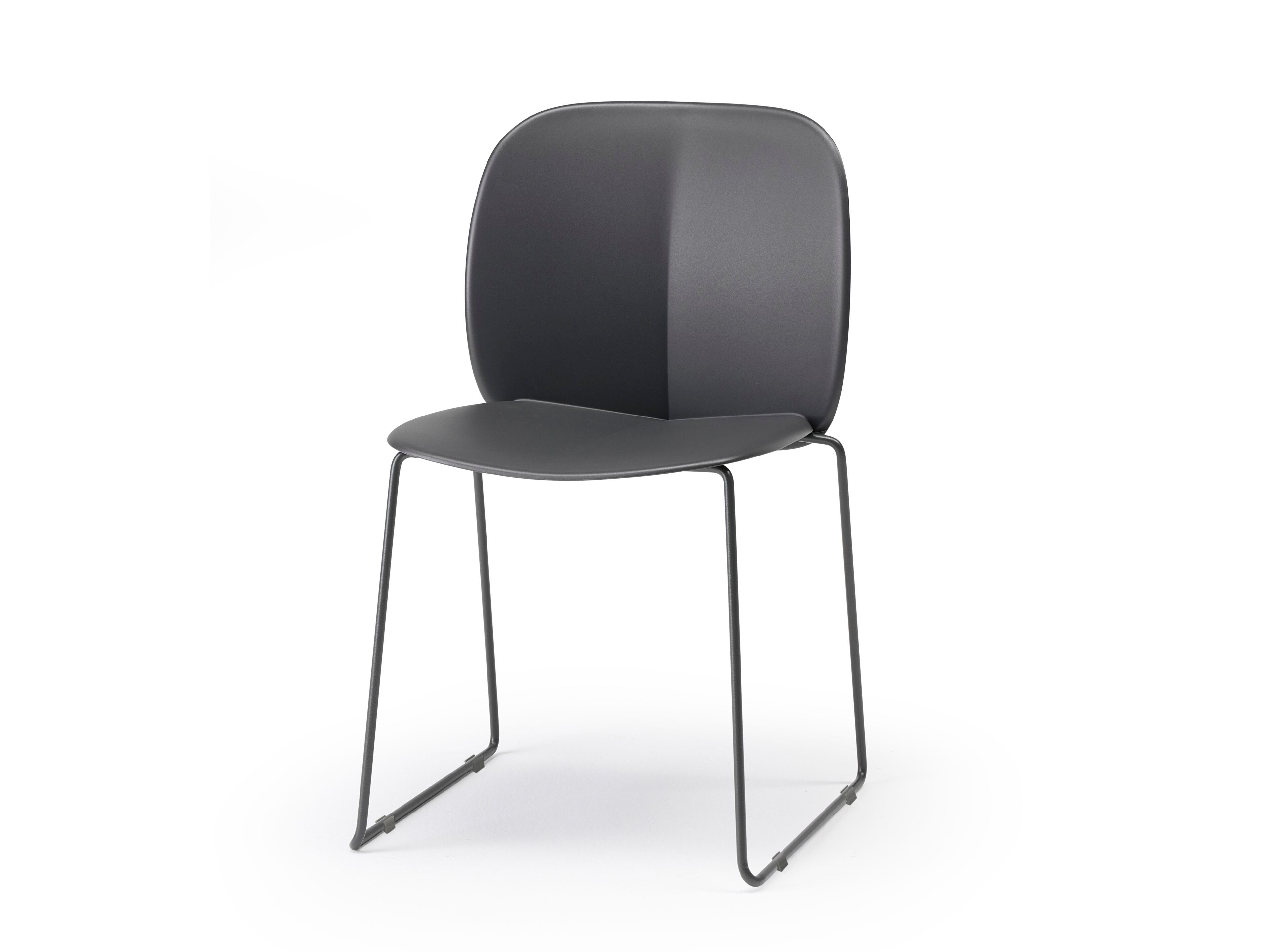 Рециркулированный пластиковый стул с металлическими ножками S-CAB Mentha ARCH-00121809 - Вид №7