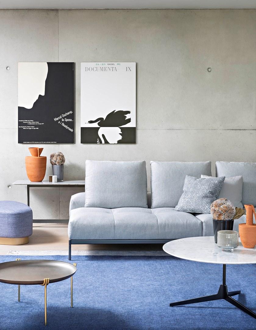 Saba Italia Модульный тканевый диван Pixel light sun-id-1385462 - Вид №6