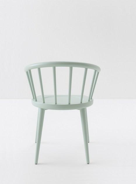 Billiani Стул из бука с подлокотниками W. 605 - Вид №9