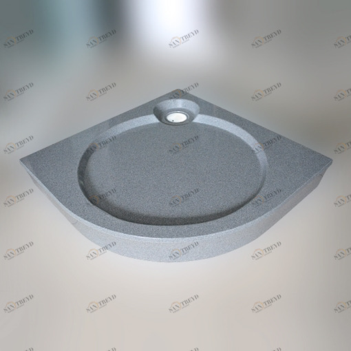 Душевой поддон 90X90X16 СМ R-СЕРЫЙ GUTEWETTER Shower trays 90X90X16СМRСЕРЫЙ