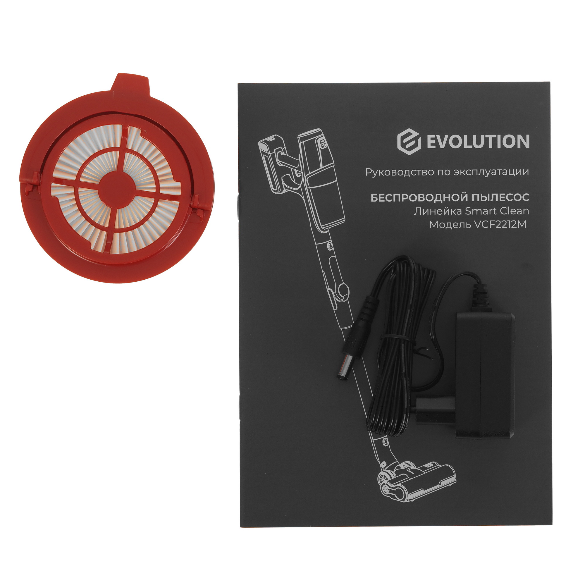 9260072 Пылесос  вертикальный  Evolution Smart Clean VCF2212M  черный STDN-0146061 - Вид №10