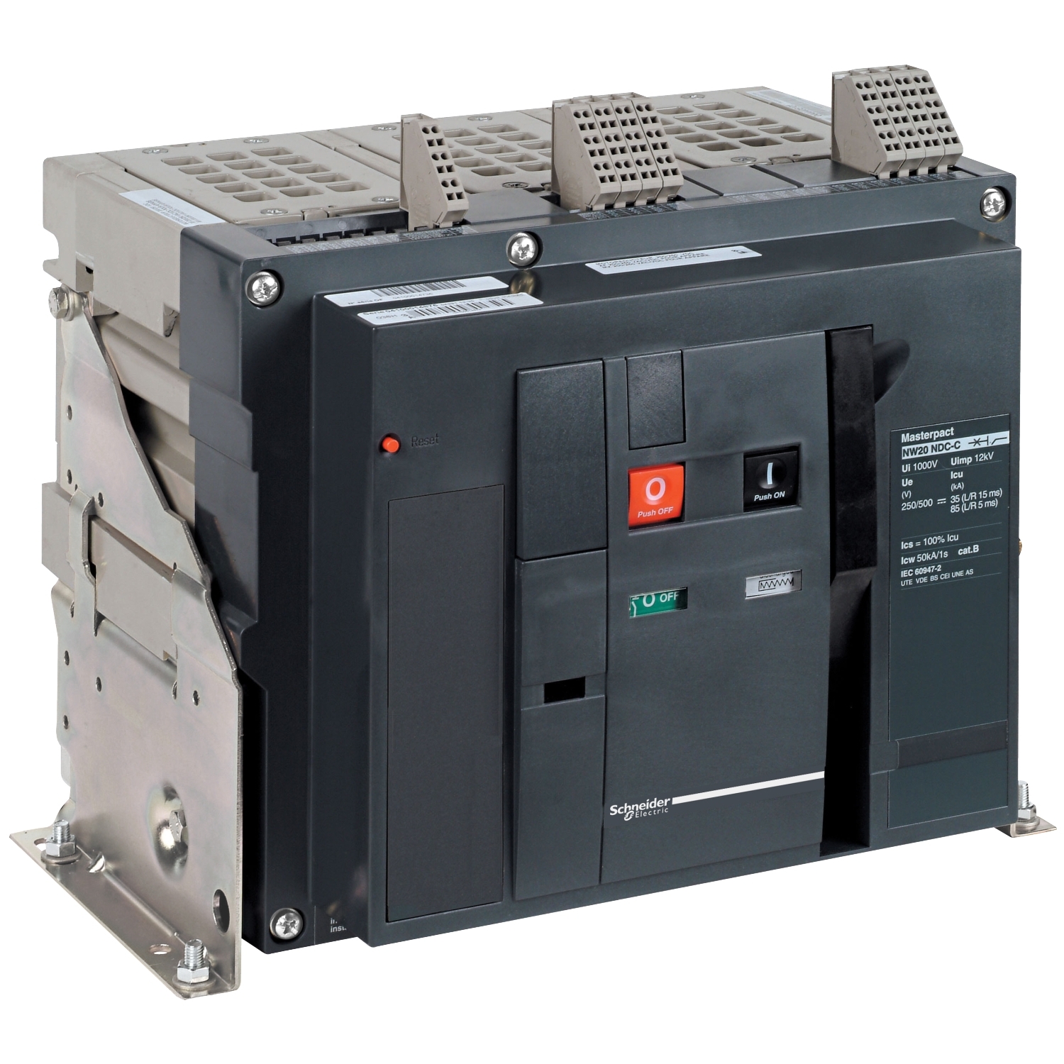 48234 NW 08 NA 3P ВЫКАТНОЙ_ТОЛЬКО В СОСТАВЕ КОНФИГУРИРУЕМЫХ АППАРАТОВ Schneider Electric Masterpact 