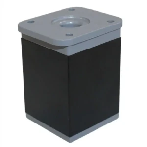 Мебельная ножка TECH-KREP квадратная белая 60×40 мм с крепежной пластиной 89404175