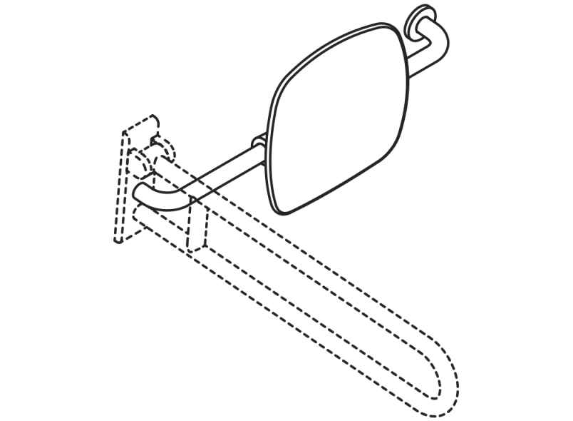 805.51.926R поддержка спины HEWI Stützen  - Вид №2