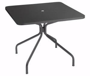 emu Квадратный стол из листового металла Solid