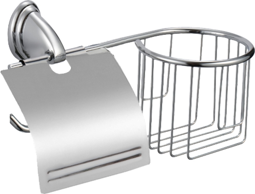 2512.003 Держатель для туалетной бумаги и дезодоранта Solinne 15053 нержав сталь PUFF