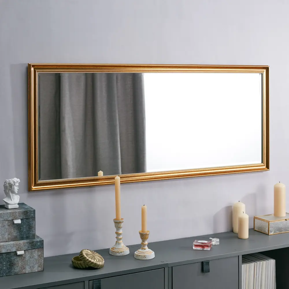 Зеркало Inspire Классика в античном золоте 50x120 см 85361197 Декоративное зеркало с рамой STLM-0062178 - Вид №1