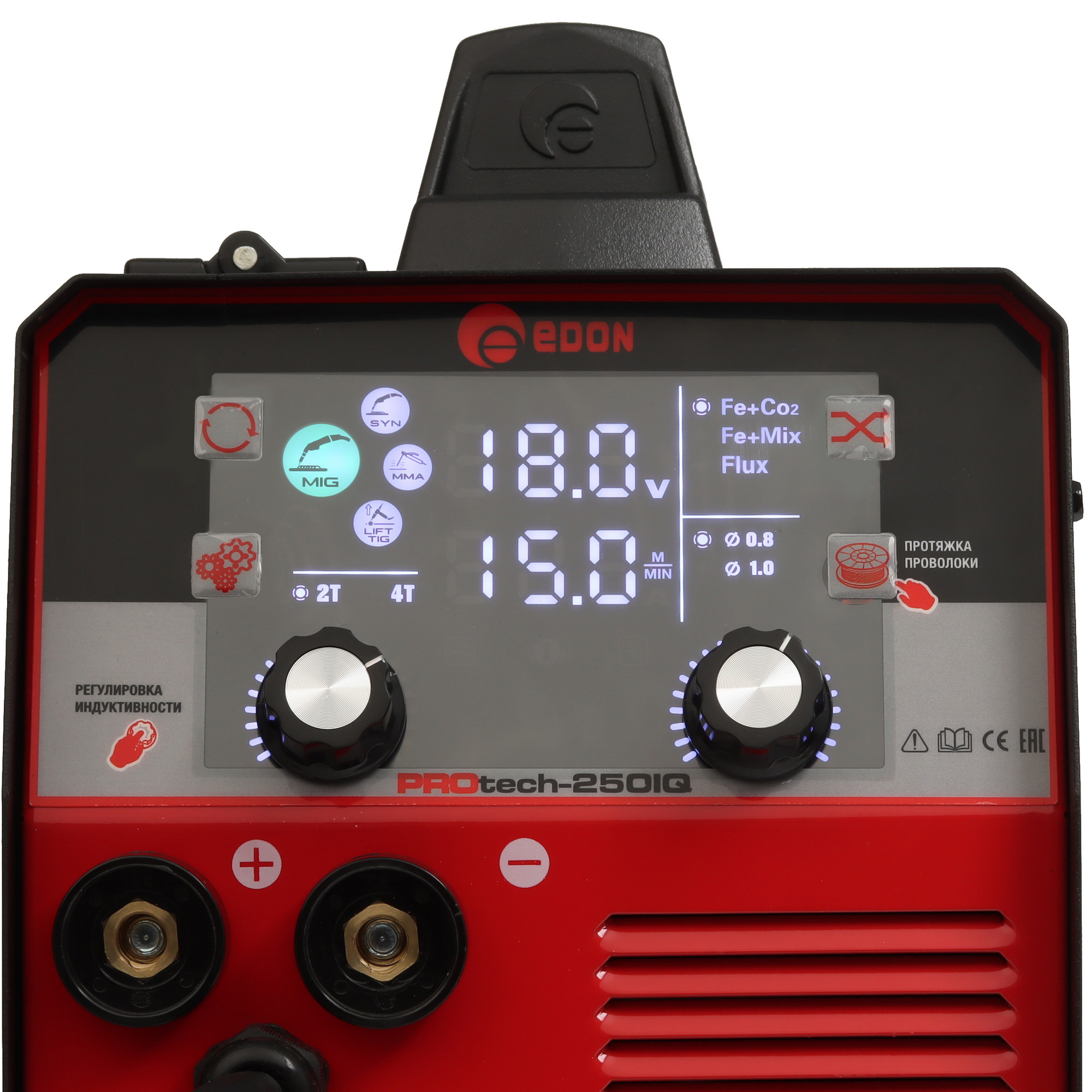 Сварочный аппарат Edon PROTech-250IQ 5625355 STDN-0127513 - Вид №3