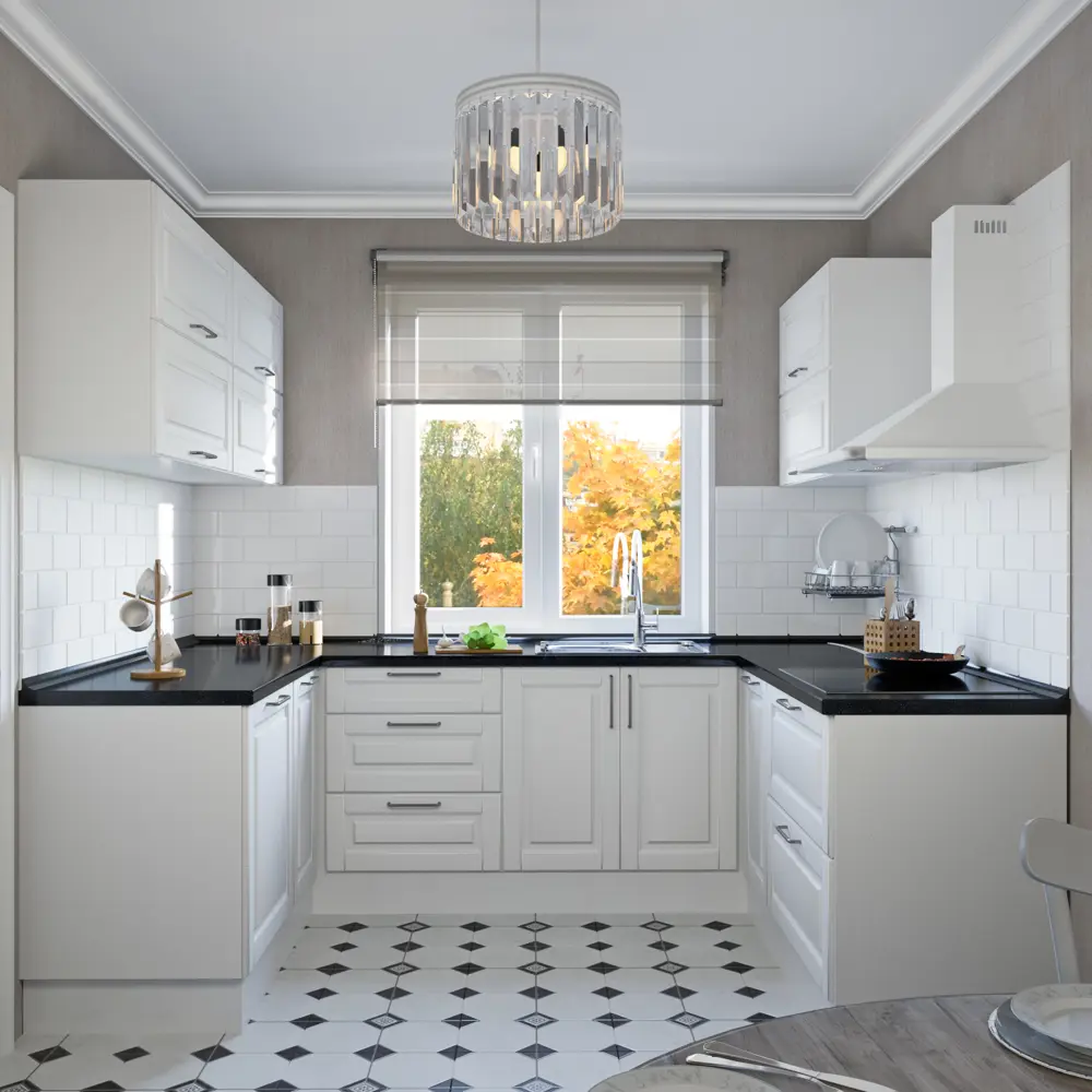 Витрина для шкафа Delinia «Леда белая» 60x35 см, МДФ, цвет белый STLM-2173752 - Вид №3